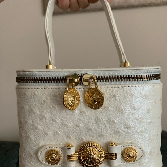 Super rare Gianni Versace ostrich bag 🔥🔥🔥🔥🔥 - Picture 4 of 8